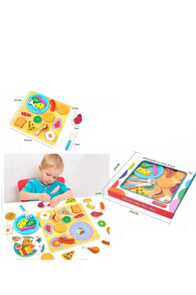 Other مجموعة محاكاة تقطيع وطهي الفاكهة للأطفال