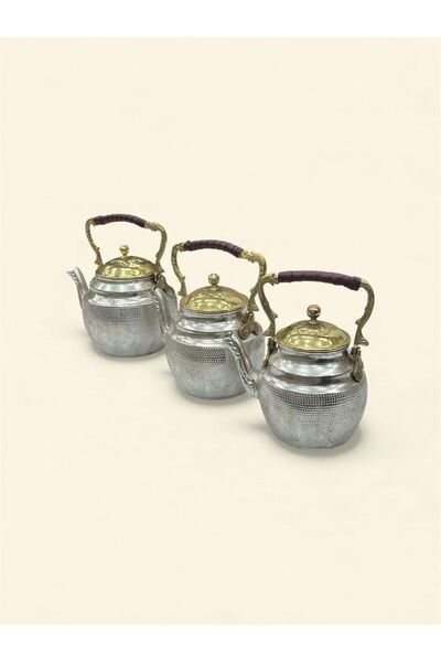 United طقم اباريق نحاس اصلي 3 حبات