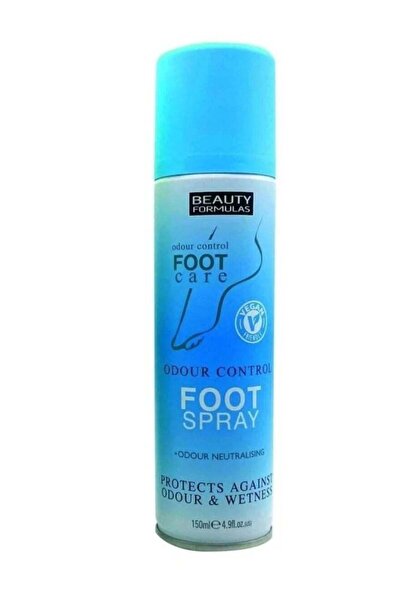 BEAUTY FORMULAS Foot Spray Odour Control 150 ml