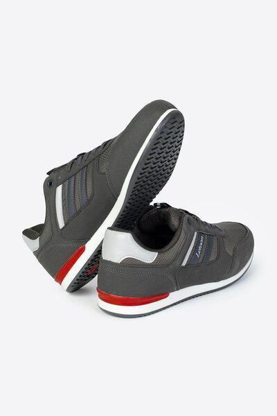 MODVALU Casual Lace-Up Navy Blue Men's Sports Shoes