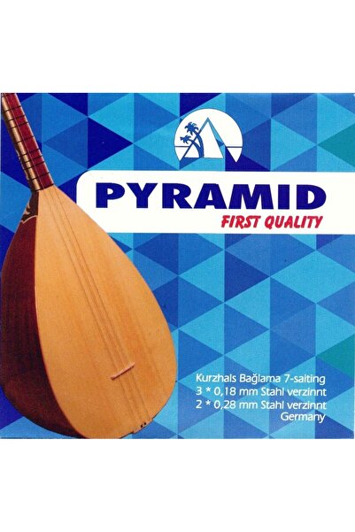 AyrStore Pyramid Premium Kalite Kısa Sap Bağlama Teli 0.18 mm