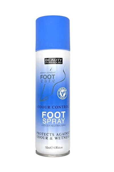 BEAUTY FORMULAS Odor Control Foot Spray, 150ml