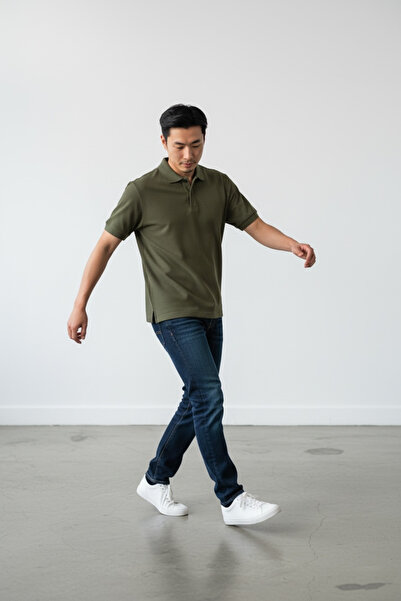 Meindl Polo Neck T-Shirt Lacos Pike Fabric