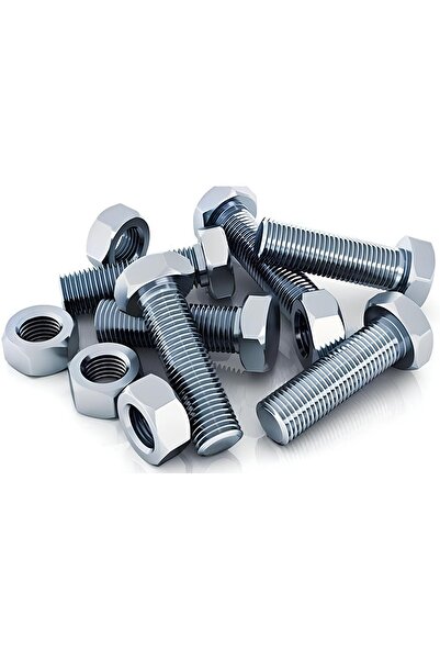 Antalya Kent ekipmanları Galvanizli m8x60 metrik Civata Somun Altıgen Köşe 1 ...