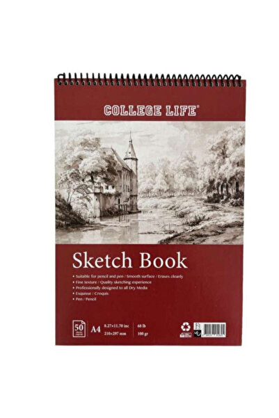 single color A4 Sketchbook 50 Sheets