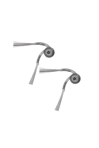 Roborock Q Revo Curve /Q Revo C / Q Revo L / Saros 10R / Saros 10 Uyumlu 2'li Siyah Yan Fırça