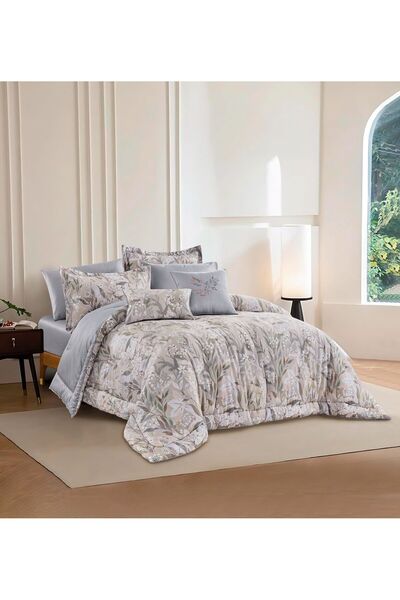 MY MATTRESS Smart Quilt Set, 8 Pieces, 100% Cotton, 450 Stitches