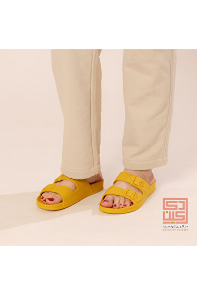 Dakakeen Concept Rio De Janeiro Women’s Slippers – Yellow Lightweight Summer ...