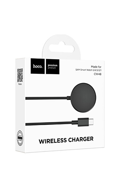 Hoco Încărcător wireless (CW48), Galaxy Watch, 2.5W, 5V, încărcare Qi, negru