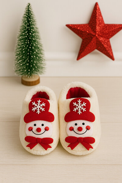 STOCON Unisex baby booties santa claus slipper nursery shoes gift slipper stc1191