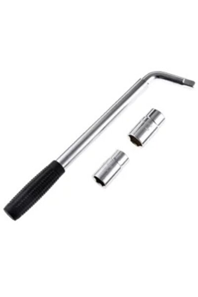 OEM Telescopic wheel wrench with tubular sockets, 17-19 and 21-23 mm