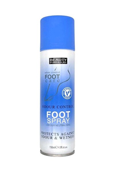BEAUTY FORMULAS Odor Control Foot Spray, 150ml