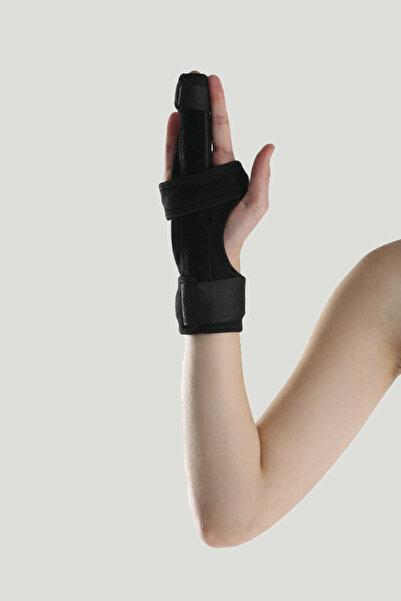 POLİMED Professional Middle Finger Splint |   Broken Finger and Tendonitis St...