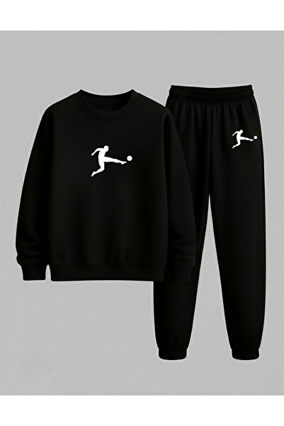 LORVEX Îmbrăcăminte pentru copii tricou - Set de trening cu gât rotund, impri...