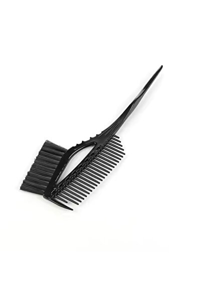 Marinela Radu Multifunctional Hair Coloring Comb with Built-in Brush, Ergonomic Handle, Black