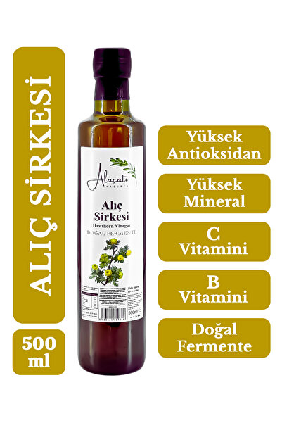 Alıç Sirkesi Yüksek Vitamin ve Antioksidan Doğal Fermantasyon - Hawthorn Vinegar 500 ml