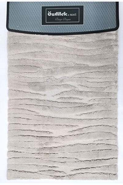 Özdilek Комплект для унітазу Pamuk Yurı Відкритий сірий 60*100-40*60