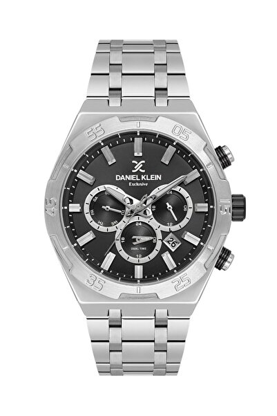 Daniel Klein Dk.1.14207-1 Exclusive Functions Active Steel Plating Metallic C...