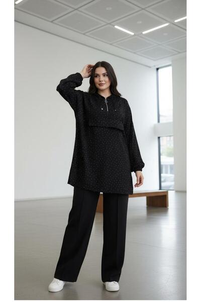 Curly ΣΕΤ ΜΑΥΡΟ ΜΟΝΤΕΛΟ ΥΦΑΣΜΑΤΙΚΟ ΠΕΤΡΙΝΟ