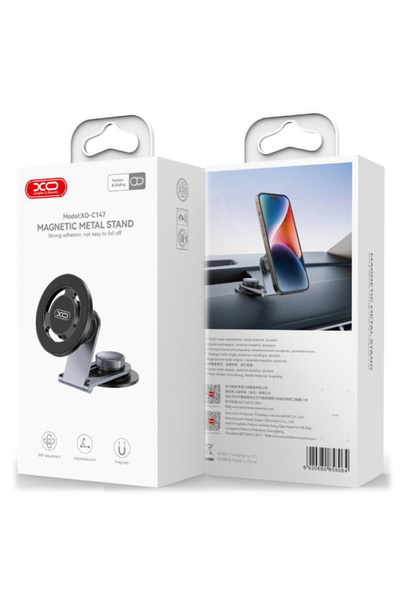 Xo Suport Auto (C147), Magnetic, montaj Bord, Metallic, MultiAngle, TARNISH