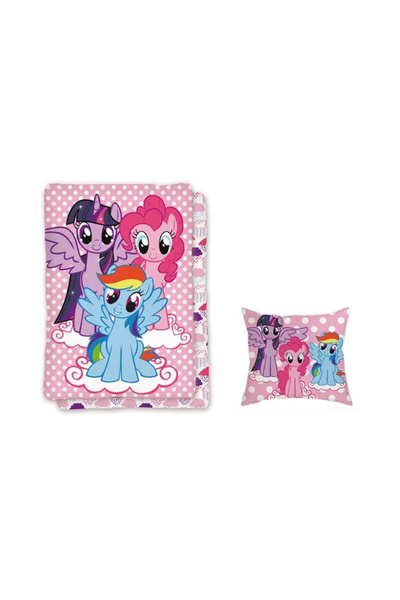 MY LITTLE PONY Children's bed linen, 2 pieces 140x200 cm, 60x70 cm