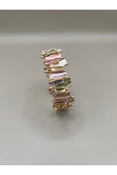 OEM Altın Renk Renkli Taş Detaylı Tasarım Bileklik