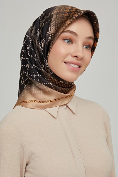 Armine Silk Scarf (Nostalji Sura) (S) 8612D 05