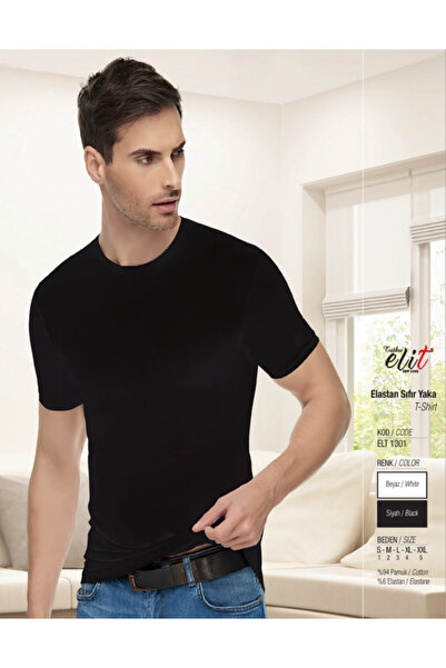 BENALİ (3 Pieces) Tutku Elit Elastan Crew Neck Undershirt