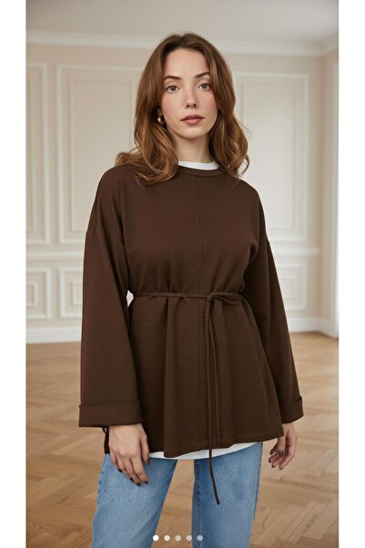 Curly TUNICĂ MARO DINȚĂ MODAL CU TĂLĂTĂ LA TĂLA