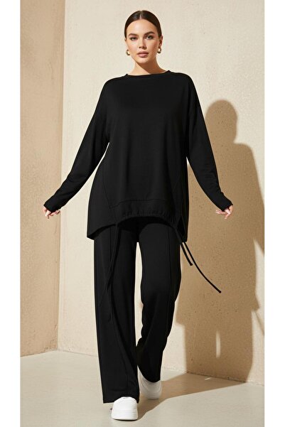 Curly ΜΑΥΡΟ ΜΟΝΤΕΛΟ ΥΦΑΣΜΑΤΙΚΟ ΣΕΤ ΔΙΠΛΟ