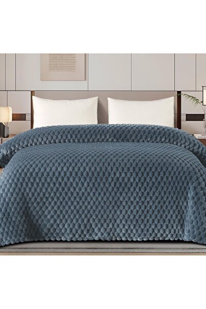 alzawia بطانيه شتويه بملمس ناعم مقاس 210*170