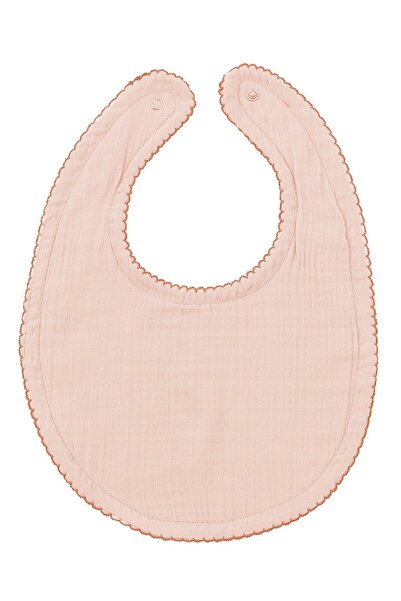 Budi BabyJem Burümcük Muslin Apron 811 Salmon