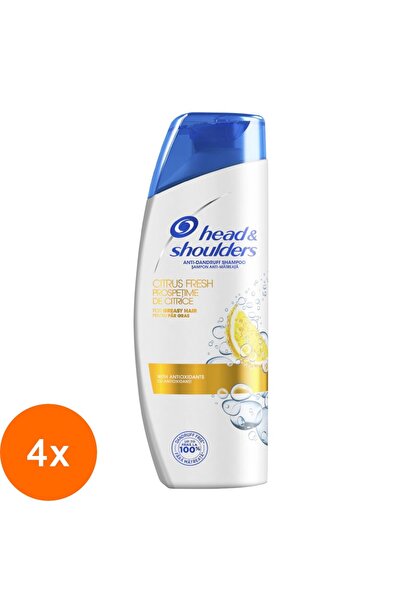 Head & Shoulders Set 4 x Sampon Citrus Fresh, 200 ml