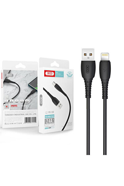 Xo Cablu Date si Incarcare , USB-A la Lightning, 2.4A, 1m, Black