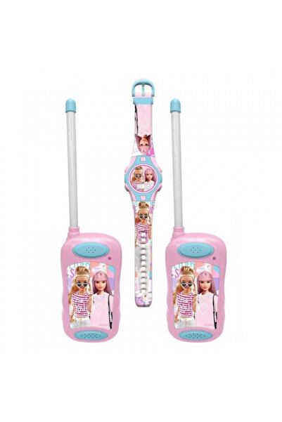 Barbie Set 2 walkie talkie cu ceas cadou