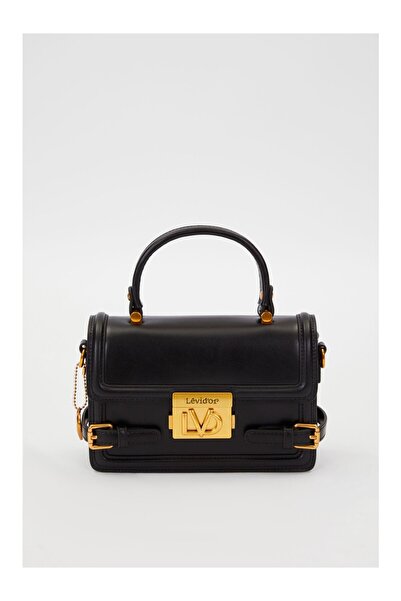 Levidor Siyah Kemer Detaylı Omuz/El Çantası | Premium 930243
