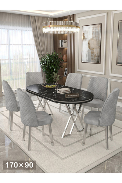 Hardalım Consept LİFOS Mutfak Masası Takımı Yemek Odası Takımı Salon Takımı