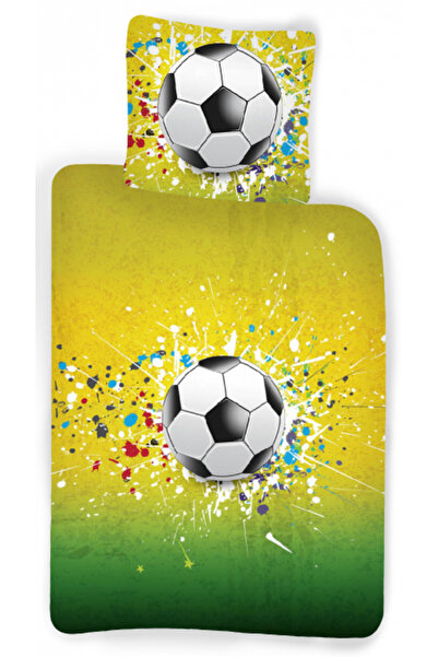 OEM Football children's bed linen, 2 pieces 100x140 cm, 40x45 cm