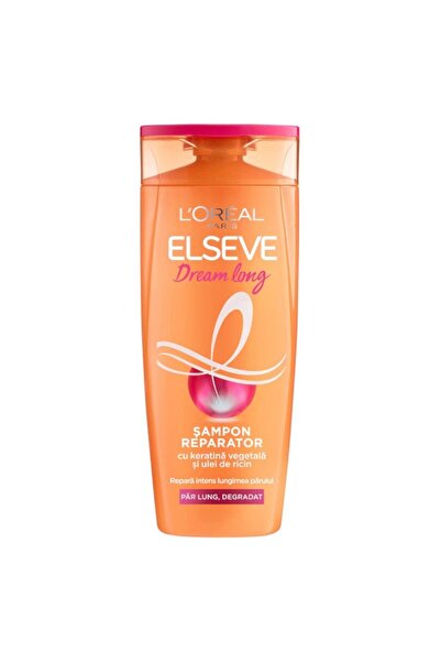 ELSEVE Set of 3 x Dream Long Shampoo, for Long and Damaged Hair, 250 ml