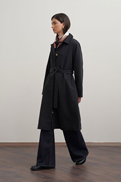 ALLDAY Μακρύ καμπαρντίνα με ζώνη