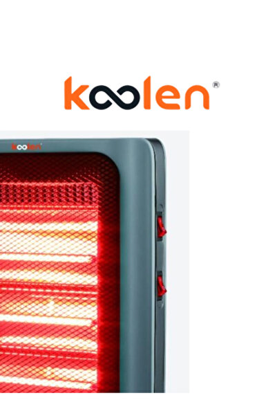 Koolen Coolin Electric Halogen Heater 1200W – 3 Heat Levels and Automatic Safety