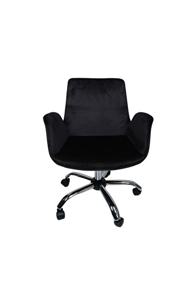 EKOPOL Krom Metal Ayaklı | Ofis, Çocuk Odası Çalışma Sandalyesi (Ayarlanabili...