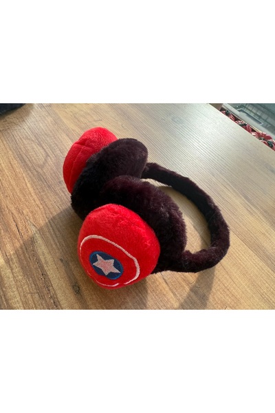 Blotch سماعات أذن شتوية واقية من البرد للأولاد، مزينة بشخصيات كرتونية، باللون...