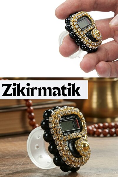 Dantelux Süslü Zikirmatik - Bohça İçin Ve Hac & Umre Hedieysi (Mika Kutu İçin...