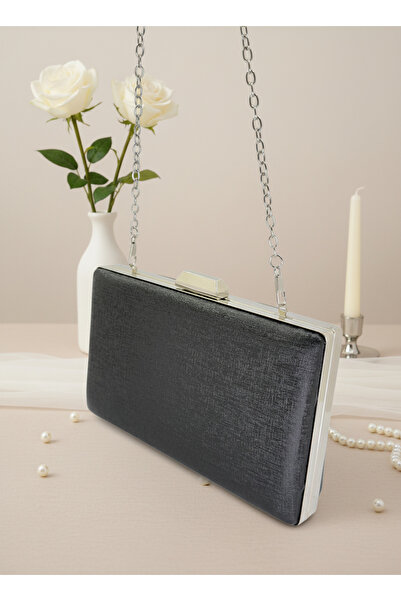 Biçanta Black Color Matte Anti-Scratch Leather Wedding Engagement Graduation