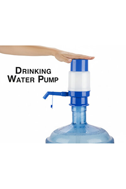 Trendora مضخة مياه شرب يدوية لزجاجات سعة ٣-٥ جالون | موزع مياه يدوي بدون بطار...