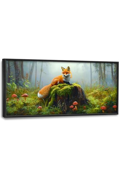 ALAYRA International لوحة فنية جدارية قماشية جميلة بإطار خارجي مقاس 50×100 سم...