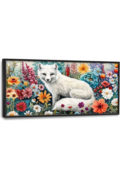 ALAYRA International لوحة فنية جدارية قماشية جميلة بإطار خارجي مقاس 50×100 سم...