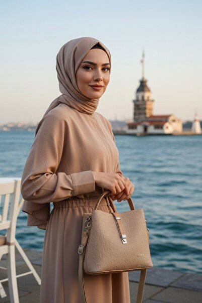 Just Polo Women's Original Adjustable Long Strap Medium Size Hand and Shoulder Bag Shopper