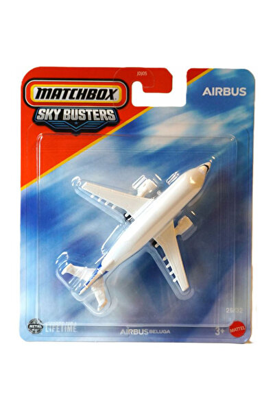 HOT WHEELS Matchbox Sky Busters - Airbus Beluga (1/64) HVM54